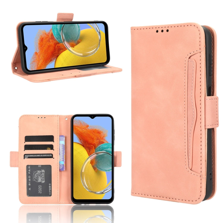 Custodia per telefono in pelle con slot per schede di consistenza al polpaccio, For Honor 70 Lite / X6 4G, For Samsung Galaxy F14 Global, For Samsung Galaxy M14 5G, For Xiaomi 13 Ultra