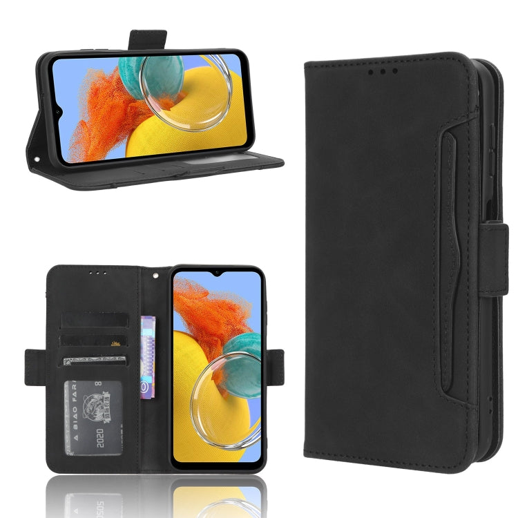 Custodia per telefono in pelle con slot per schede di consistenza al polpaccio, For Honor 70 Lite / X6 4G, For Samsung Galaxy F14 Global, For Samsung Galaxy M14 5G, For Xiaomi 13 Ultra
