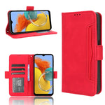 Custodia per telefono in pelle con slot per schede di consistenza al polpaccio, For Honor 70 Lite / X6 4G, For Samsung Galaxy F14 Global, For Samsung Galaxy M14 5G, For Xiaomi 13 Ultra