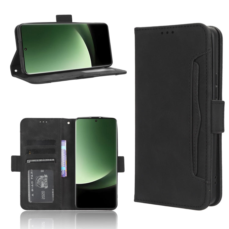 Custodia per telefono in pelle con slot per schede di consistenza al polpaccio, For Honor 70 Lite / X6 4G, For Samsung Galaxy F14 Global, For Samsung Galaxy M14 5G, For Xiaomi 13 Ultra