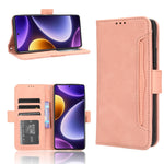 Custodia per telefono in pelle con slot per schede di consistenza al polpaccio, For Xiaomi Redmi Note 12 Turbo 5G, For OnePlus Nord CE 3 Lite, For ZTE Nubia Z50 Ultra