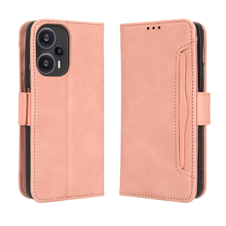Custodia per telefono in pelle con slot per schede di consistenza al polpaccio, For Xiaomi Redmi Note 12 Turbo 5G, For OnePlus Nord CE 3 Lite, For ZTE Nubia Z50 Ultra