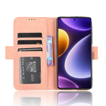 Custodia per telefono in pelle con slot per schede di consistenza al polpaccio, For Xiaomi Redmi Note 12 Turbo 5G, For OnePlus Nord CE 3 Lite, For ZTE Nubia Z50 Ultra