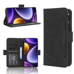 Custodia per telefono in pelle con slot per schede di consistenza al polpaccio, For Xiaomi Redmi Note 12 Turbo 5G, For OnePlus Nord CE 3 Lite, For ZTE Nubia Z50 Ultra