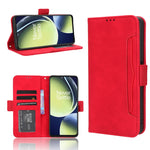 Custodia per telefono in pelle con slot per schede di consistenza al polpaccio, For Xiaomi Redmi Note 12 Turbo 5G, For OnePlus Nord CE 3 Lite, For ZTE Nubia Z50 Ultra