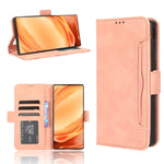 Custodia per telefono in pelle con slot per schede di consistenza al polpaccio, For Xiaomi Redmi Note 12 Turbo 5G, For OnePlus Nord CE 3 Lite, For ZTE Nubia Z50 Ultra