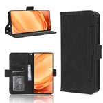 Custodia per telefono in pelle con slot per schede di consistenza al polpaccio, For Xiaomi Redmi Note 12 Turbo 5G, For OnePlus Nord CE 3 Lite, For ZTE Nubia Z50 Ultra
