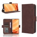 Custodia per telefono in pelle con slot per schede di consistenza al polpaccio, For Xiaomi Redmi Note 12 Turbo 5G, For OnePlus Nord CE 3 Lite, For ZTE Nubia Z50 Ultra