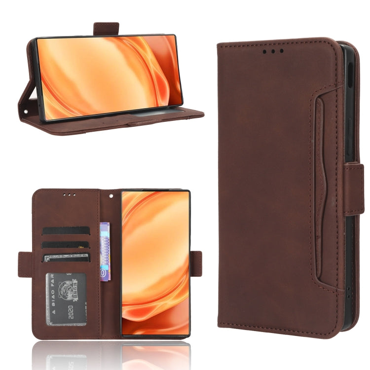 Custodia per telefono in pelle con slot per schede di consistenza al polpaccio, For Xiaomi Redmi Note 12 Turbo 5G, For OnePlus Nord CE 3 Lite, For ZTE Nubia Z50 Ultra