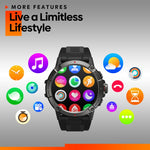 Zeblaze Ares 3 Smart Watch con schermo IPS da 1,52 pollici supporta il monitoraggio della salute / chiamate vocali
