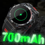 CT18 Smart Watch con schermo AMOLED da 1,43 pollici supporta chiamate Bluetooth/rilevamento di ossigeno nel sangue