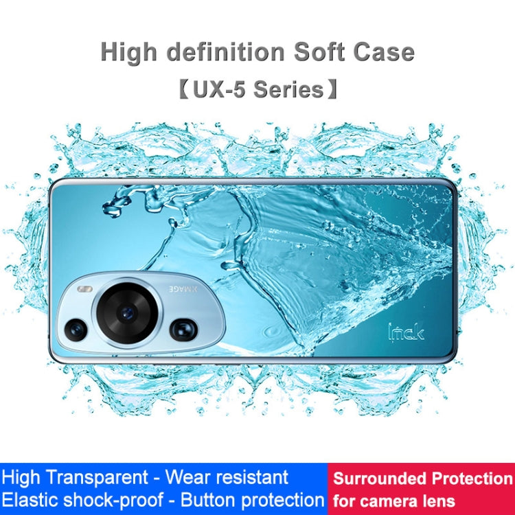 Custodia protettiva in TPU trasparente antiurto serie imak UX-5, For Huawei P60 Art, For Samsung Galaxy A14 4G / 5G