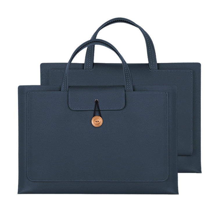 Borsa interna per laptop portatile con bottone a filo elastico universale, 13-14 inch, 15-16 inch