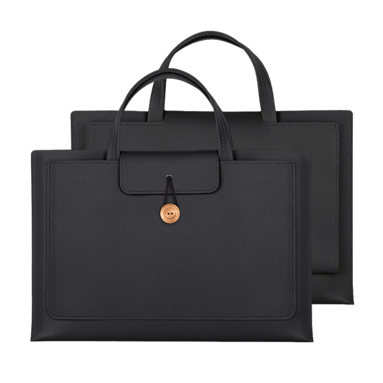 Borsa interna per laptop portatile con bottone a filo elastico universale, 13-14 inch, 15-16 inch