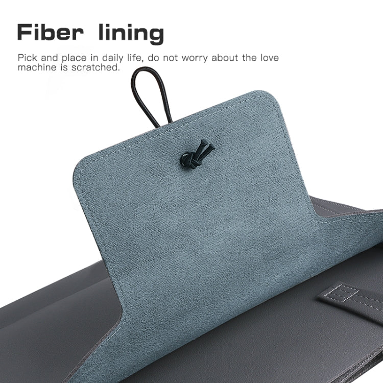 Borsa interna per laptop portatile con bottone a filo elastico universale, 13-14 inch, 15-16 inch