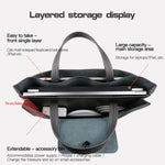 Borsa interna per laptop portatile con bottone a filo elastico universale, 13-14 inch, 15-16 inch