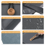 Borsa interna per laptop portatile con bottone a filo elastico universale, 13-14 inch, 15-16 inch