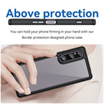 Custodia per telefono in acrilico + TPU serie colorata, For Sony Xperia 1 V, For Samsung Galaxy M54 5G