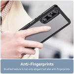 Custodia per telefono in acrilico + TPU serie colorata, For Sony Xperia 1 V, For Samsung Galaxy M54 5G