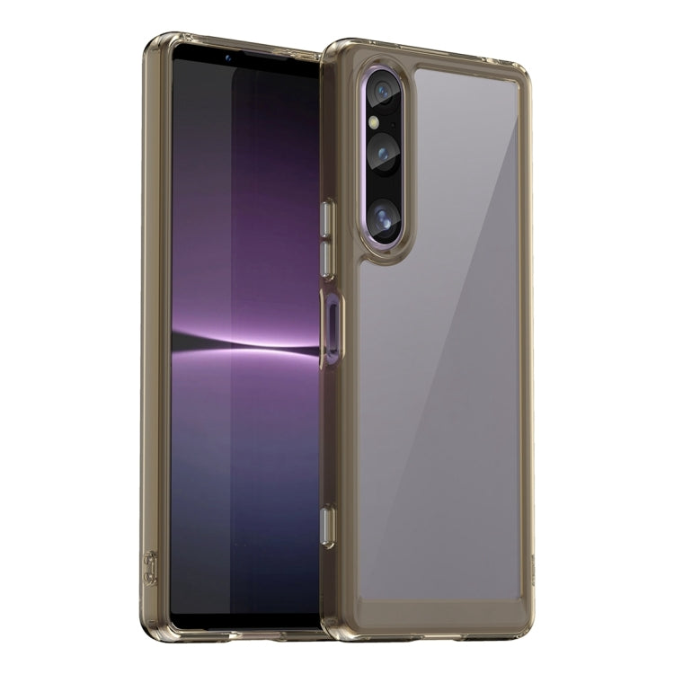 Custodia per telefono in acrilico + TPU serie colorata, For Sony Xperia 1 V, For Samsung Galaxy M54 5G