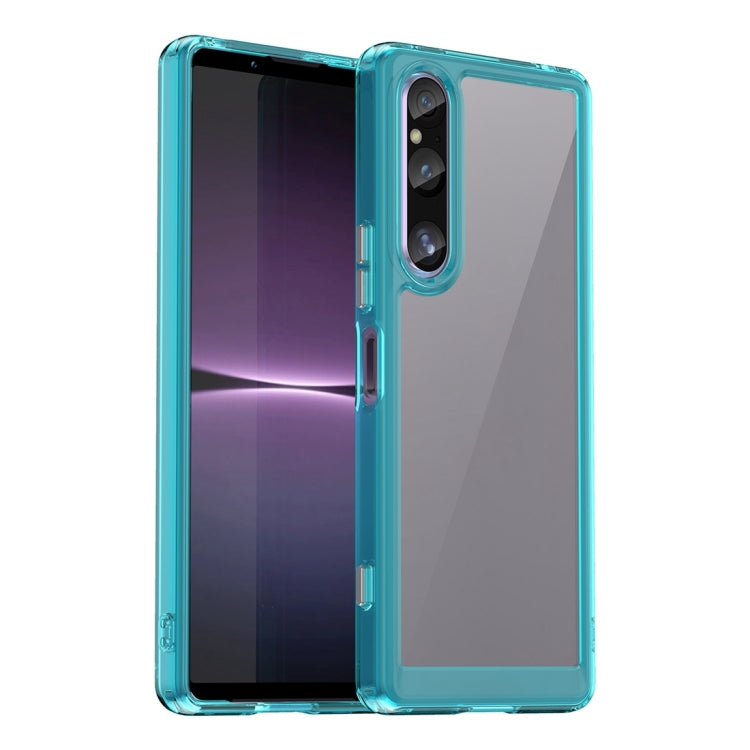 Custodia per telefono in acrilico + TPU serie colorata, For Sony Xperia 1 V, For Samsung Galaxy M54 5G