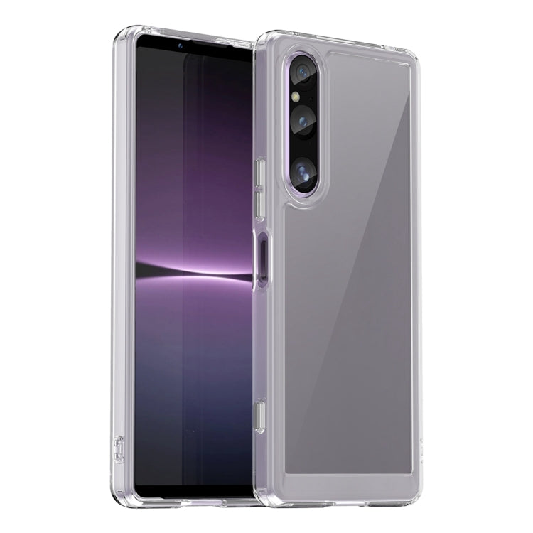 Custodia per telefono in acrilico + TPU serie colorata, For Sony Xperia 1 V, For Samsung Galaxy M54 5G