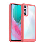 Custodia per telefono in acrilico + TPU serie colorata, For Sony Xperia 1 V, For Samsung Galaxy M54 5G