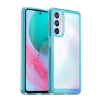 Custodia per telefono in acrilico + TPU serie colorata, For Sony Xperia 1 V, For Samsung Galaxy M54 5G