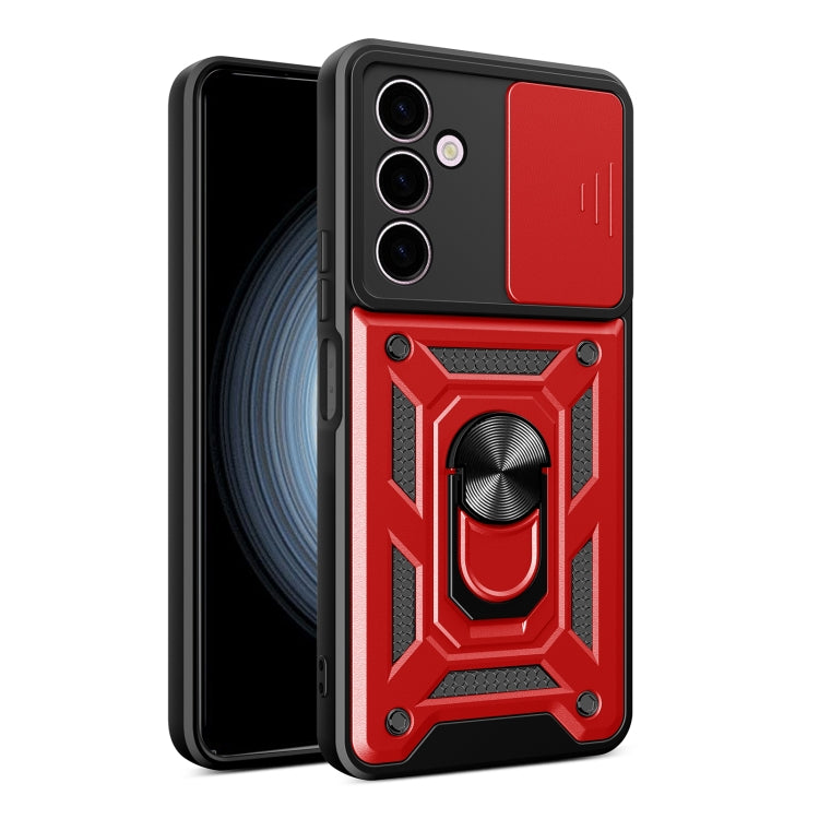 Cover per fotocamera scorrevole Design Custodia per telefono in TPU + PC, For Samsung Galaxy A24 4G
