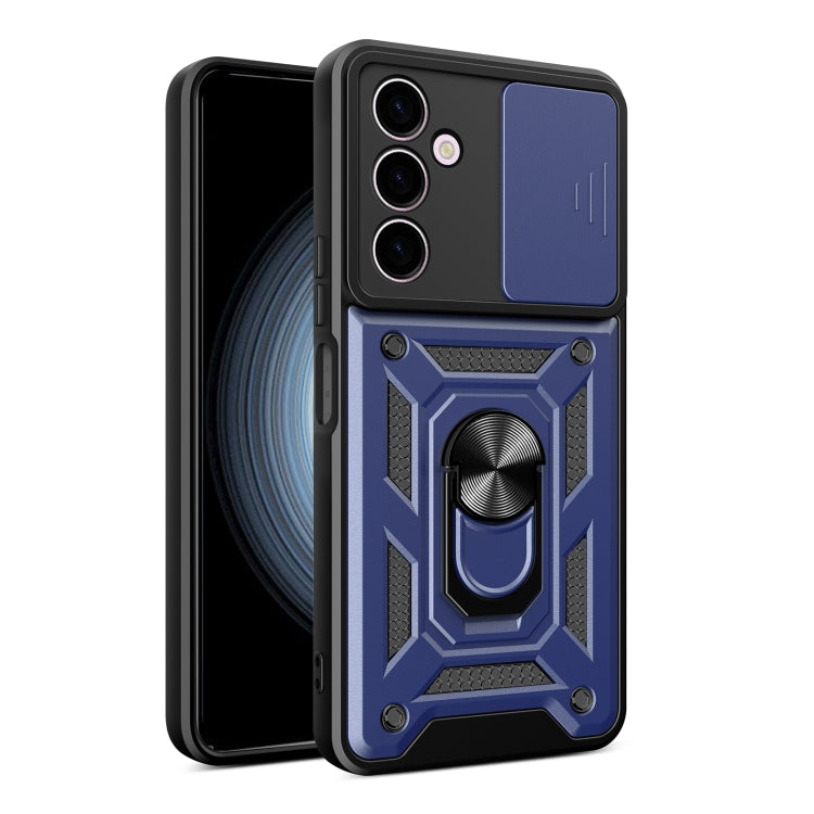 Cover per fotocamera scorrevole Design Custodia per telefono in TPU + PC, For Samsung Galaxy A24 4G