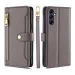 Custodia per telefono in pelle con portafoglio con cerniera a tracolla, For Samsung Galaxy A04e 4G, For Samsung Galaxy A54 5G, For Samsung Galaxy M14 5G