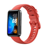 Cinturino di ricambio in silicone tinta unita da 16 mm, For Huawei Band 8