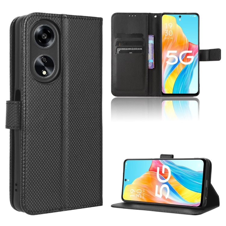 Custodia per telefono in pelle con trama a diamante, For Itel A18, For Motorola Moto G Power 2023, For OPPO A1 5G, For OPPO Find X6 Pro