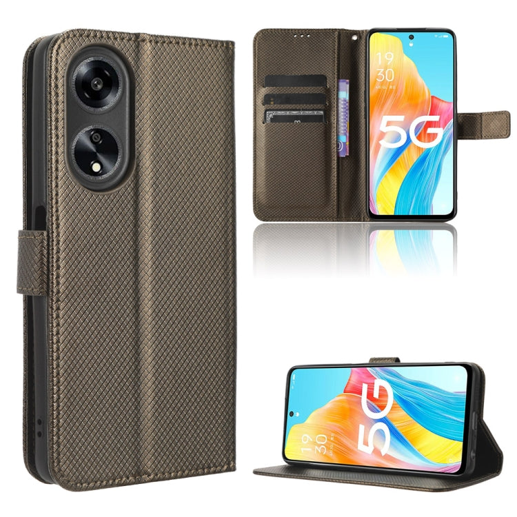 Custodia per telefono in pelle con trama a diamante, For Itel A18, For Motorola Moto G Power 2023, For OPPO A1 5G, For OPPO Find X6 Pro