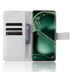 Custodia per telefono in pelle con trama a diamante, For OPPO Find X6, For Realme V30 / V30t 5G, For Orbic Q10 4G, For Tecno Spark 10 4G