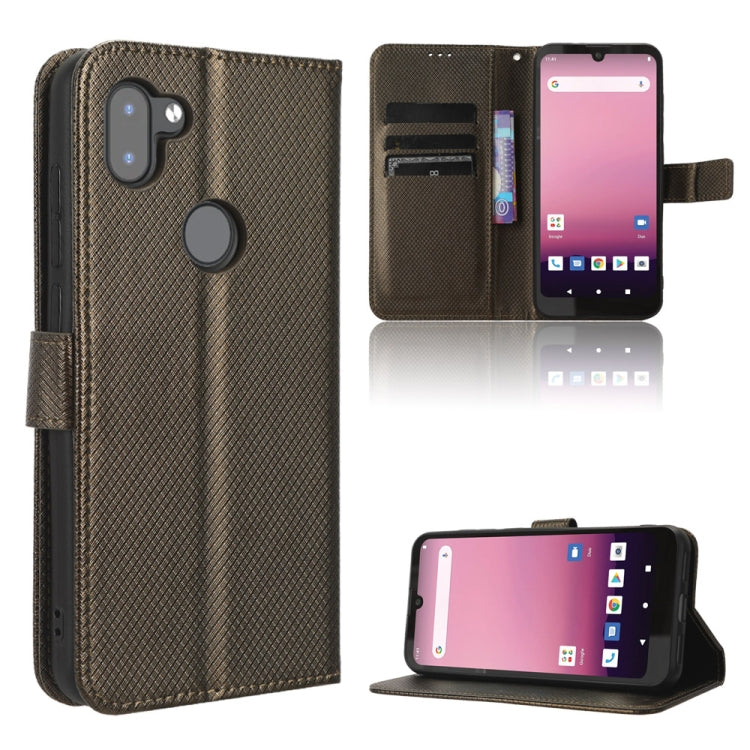 Custodia per telefono in pelle con trama a diamante, For OPPO Find X6, For Realme V30 / V30t 5G, For Orbic Q10 4G, For Tecno Spark 10 4G