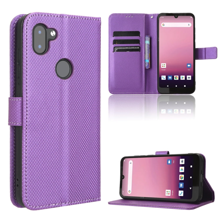 Custodia per telefono in pelle con trama a diamante, For OPPO Find X6, For Realme V30 / V30t 5G, For Orbic Q10 4G, For Tecno Spark 10 4G