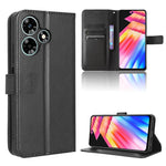 Custodia per telefono in pelle con trama a diamante, For Infinix Hot 30 4G X6831, For Infinix Hot 30 Play, For Infinix Hot 30i / 30i NFC, For Doogee X97 / X97 Pro
