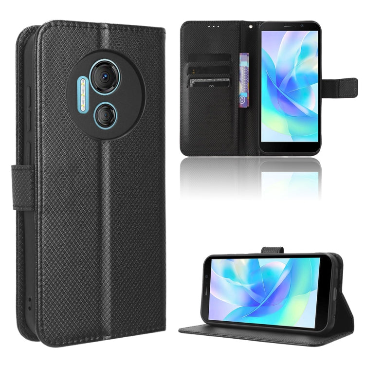 Custodia per telefono in pelle con trama a diamante, For Infinix Hot 30 4G X6831, For Infinix Hot 30 Play, For Infinix Hot 30i / 30i NFC, For Doogee X97 / X97 Pro