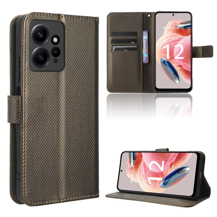 Custodia per telefono in pelle con trama a diamante, For Xiaomi Redmi Note 12 4G Global, For Huawei nova 11 Pro, For Huawei nova 11, For Huawei P60 Art