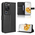 Custodia per telefono in pelle con trama a diamante, For Huawei P60 / P60 Pro, For Huawei Enjoy 60 4G, For Huawei Maimang 20, For Blackview A85