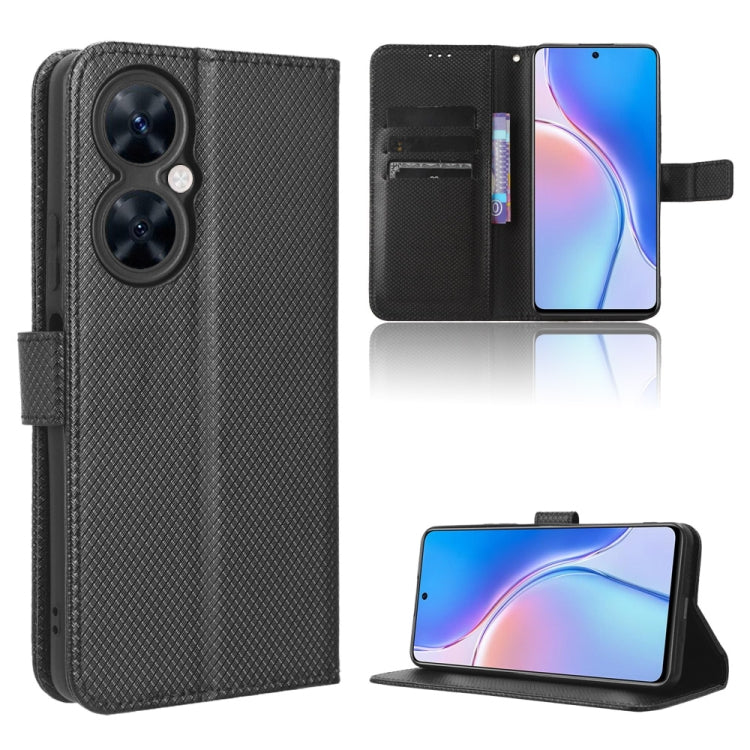 Custodia per telefono in pelle con trama a diamante, For Huawei P60 / P60 Pro, For Huawei Enjoy 60 4G, For Huawei Maimang 20, For Blackview A85