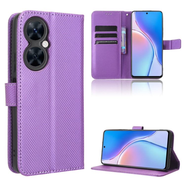 Custodia per telefono in pelle con trama a diamante, For Huawei P60 / P60 Pro, For Huawei Enjoy 60 4G, For Huawei Maimang 20, For Blackview A85
