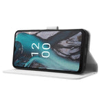 Custodia per telefono in pelle con trama a diamante, For Nokia C22, For Nokia C32 4G, For Nokia C12, For Nokia G22 4G