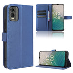 Custodia per telefono in pelle con trama a diamante, For Nokia C22, For Nokia C32 4G, For Nokia C12, For Nokia G22 4G
