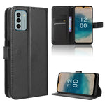 Custodia per telefono in pelle con trama a diamante, For Nokia C22, For Nokia C32 4G, For Nokia C12, For Nokia G22 4G