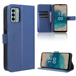Custodia per telefono in pelle con trama a diamante, For Nokia C22, For Nokia C32 4G, For Nokia C12, For Nokia G22 4G