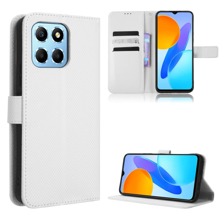 Custodia per telefono in pelle con trama a diamante, For Honor 70 Lite / X6 4G, For Samsung Galaxy F14 Global, For Samsung Galaxy M14 5G, For Xiaomi 13 Ultra