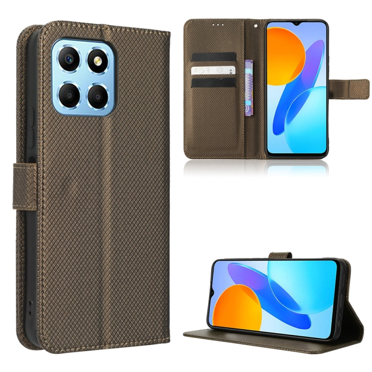 Custodia per telefono in pelle con trama a diamante, For Honor 70 Lite / X6 4G, For Samsung Galaxy F14 Global, For Samsung Galaxy M14 5G, For Xiaomi 13 Ultra