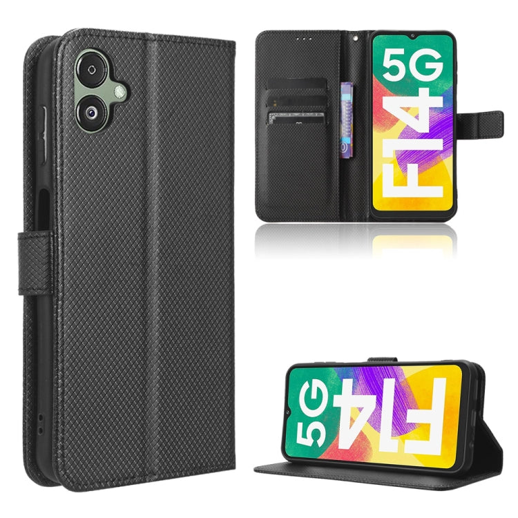 Custodia per telefono in pelle con trama a diamante, For Honor 70 Lite / X6 4G, For Samsung Galaxy F14 Global, For Samsung Galaxy M14 5G, For Xiaomi 13 Ultra
